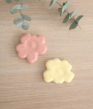 Unikko　chopstick holder 2p(ピンク×イエロー-ONESIZE)