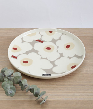 Unikko plate 25cm(グレー-ONESIZE)