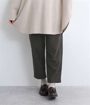 コーデュロイテーパードパンツ(スミクロ-L)