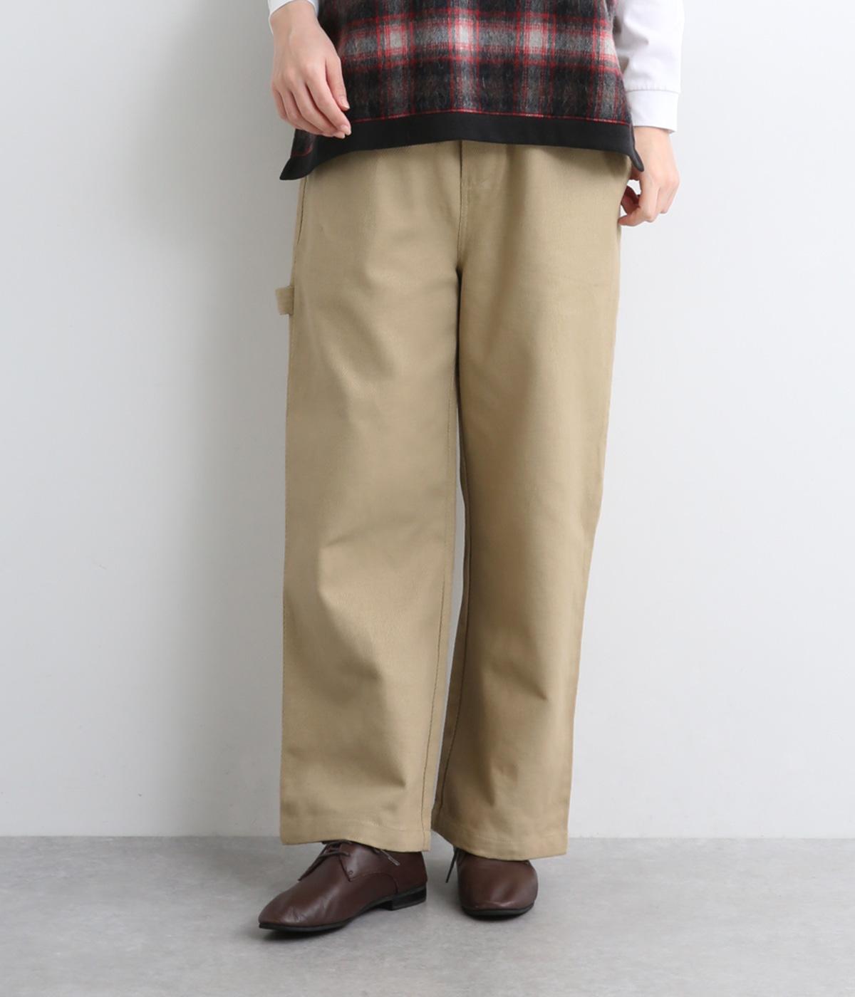 ソフトカツラギペインターパンツ(ベージュ-M)