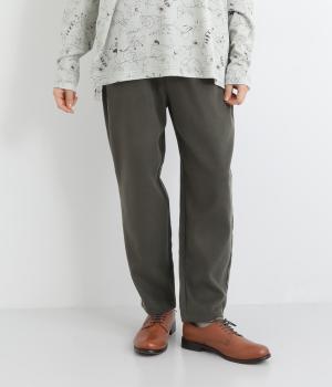 微起毛テーパードパンツ(スミクロ-M)