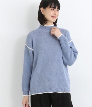 裏リンキング風セーター(サックス-L)