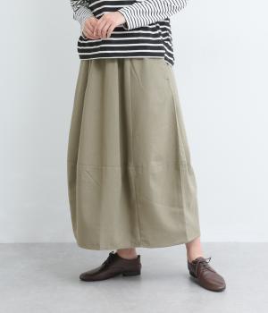 リネン入りランタンスカート