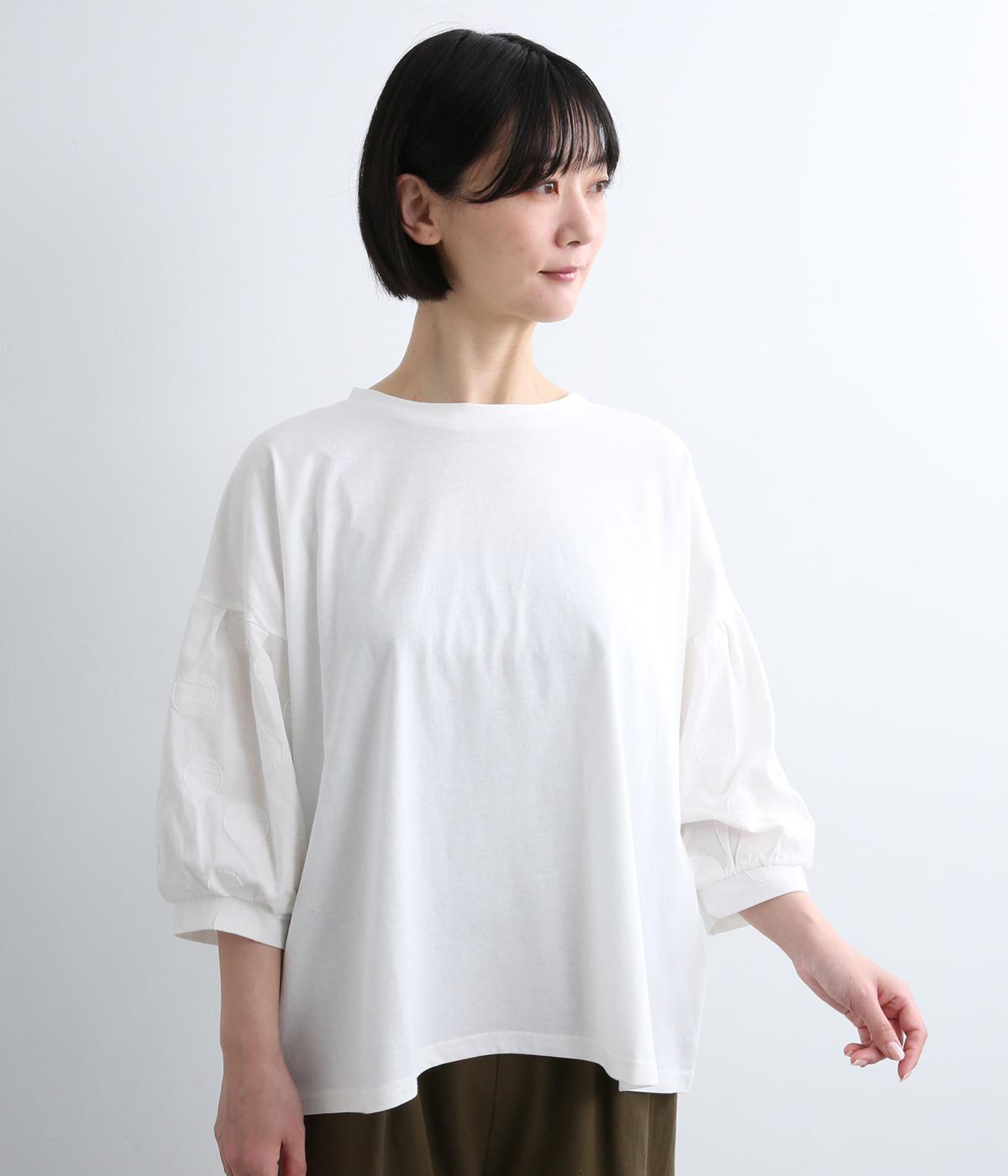 キャンディーみたいなハーフスリーブTシャツ(オフ-M)