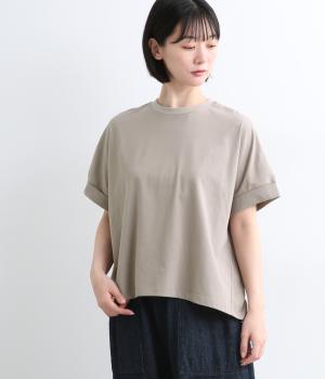 接触冷感わんぱく半袖Tシャツ(モカ-L)