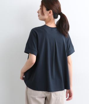 接触冷感わんぱく半袖Tシャツ(ネイビー-L)