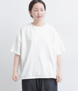接触冷感ぎゅって出来る半袖Tシャツ(オフ-L)