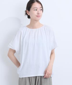 接触冷感気が利く半袖Tシャツ(オフ-L)