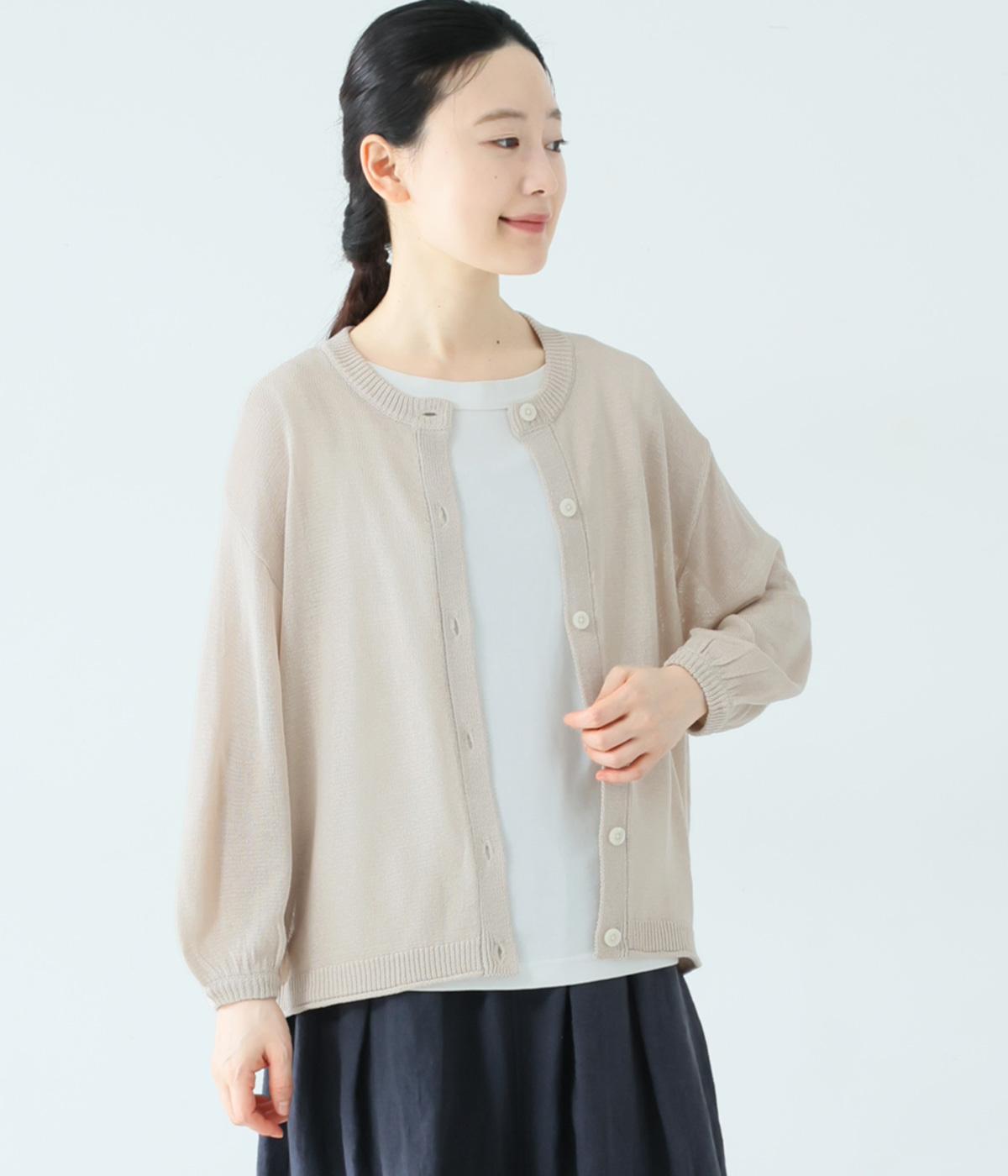 夏肌喜ぶ涼しげニットカーディガン｜no jean（ノージーン）の商品詳細