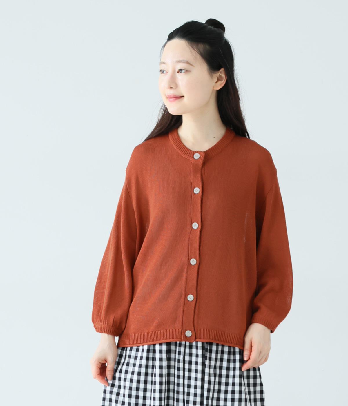 夏肌喜ぶ涼しげニットカーディガン｜no jean（ノージーン）の商品詳細