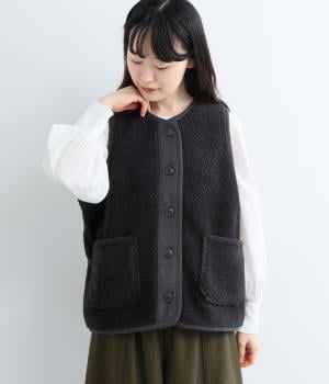 ぬくもこベスト（ネイビー・L）