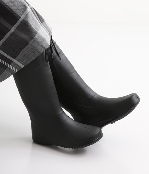 超軽量レインブーツ(ブラック-M)