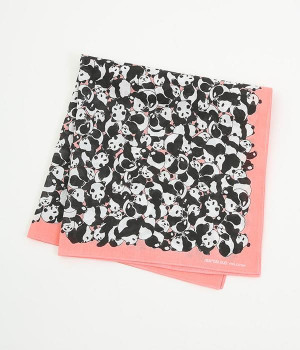 バンダナ　coro coro panda(ピンク-ONESIZE)