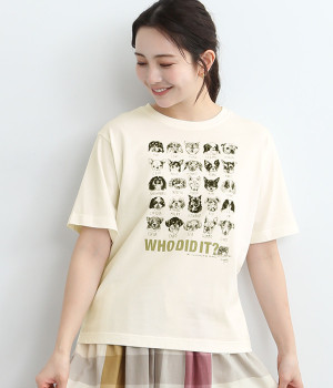 WHO DID IT？　ショートスリーブTEE(ホワイト-ONESIZE)