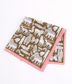 バンダナ　Nagano Nature(ピンク-ONESIZE)