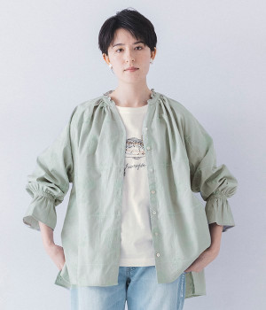 EMB　Shinshu Plenty　チュニック(サックス-ONESIZE)