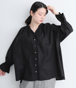 EMB　Shinshu Plenty　チュニック(ブラック-ONESIZE)