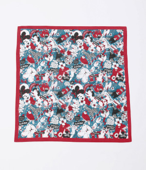 バンダナ　THANK YOU(レッド-ONESIZE)