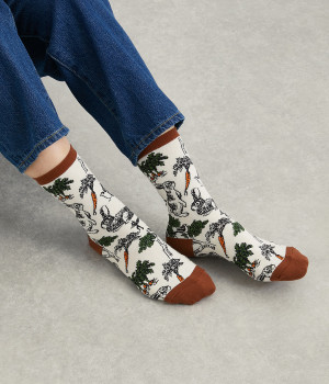 ソックス　carrot　yard(ナチュラル-ONESIZE)