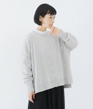 ボックスシルエットカーディガン