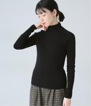 カシミヤ100％タートル(ブラック-F)