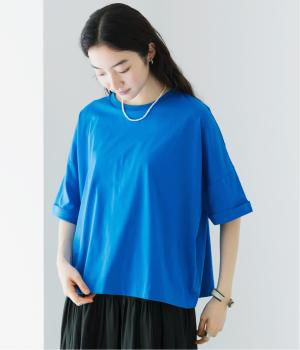 【接触冷感】ドライタッチコットンTシャツ(ブルーハワイ-F)