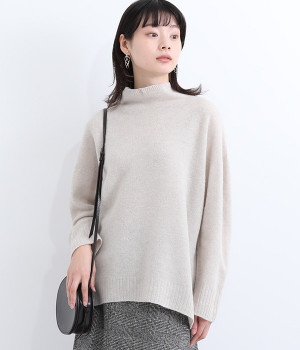 チェスオフタートルニット(アイボリー-ONESIZE)