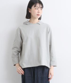 ハイゲージ裏毛　パーカー(ライトグレー-F)