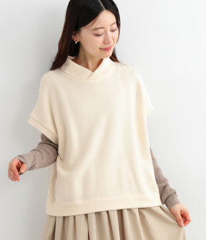マハバーラ裏毛　ヘチマベスト(キナリ-ONESIZE)