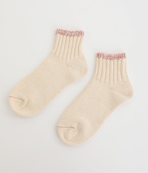 スーピマコットンソックス(キナリMIX-ONESIZE)