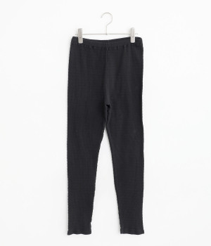 コットンムラ糸タックテレコスパッツ