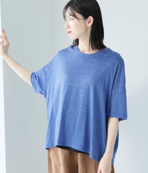 プルミエルリネンワイドTシャツ