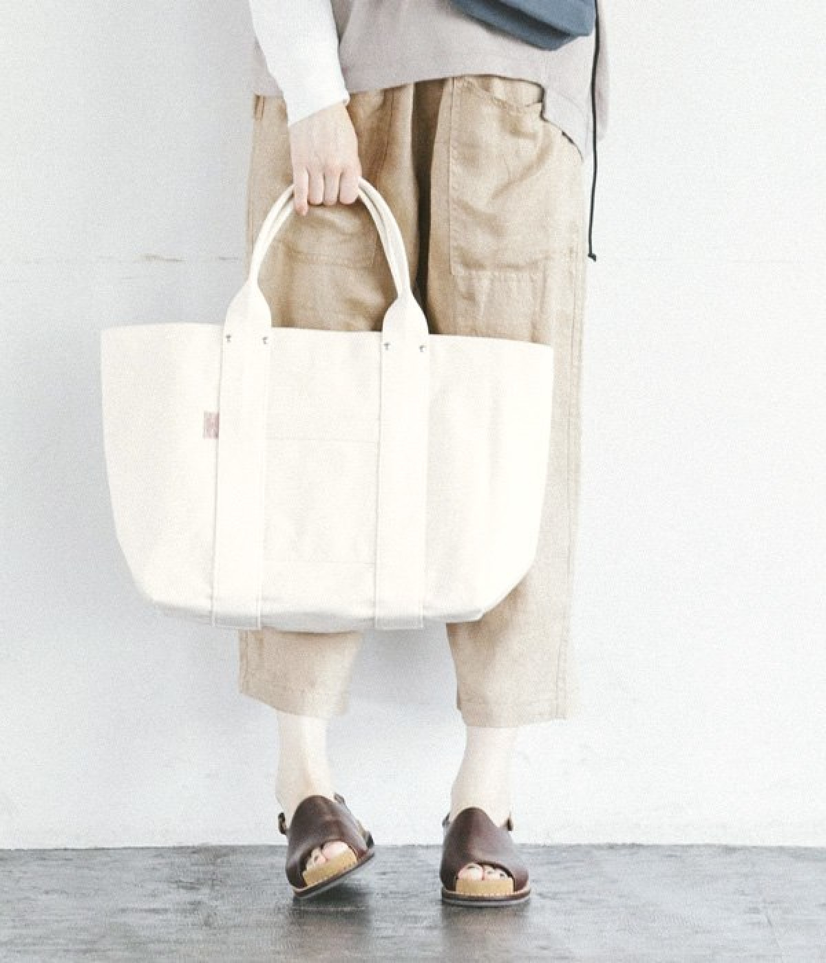 ヘビーキャンバストートバッグL(ナチュラル-ONESIZE)