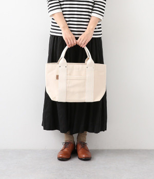 ヘビーキャンバストートS(ホワイト-ONESIZE)