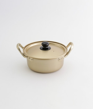 アルマイト両手鍋　18cm(カラー1-ONESIZE)