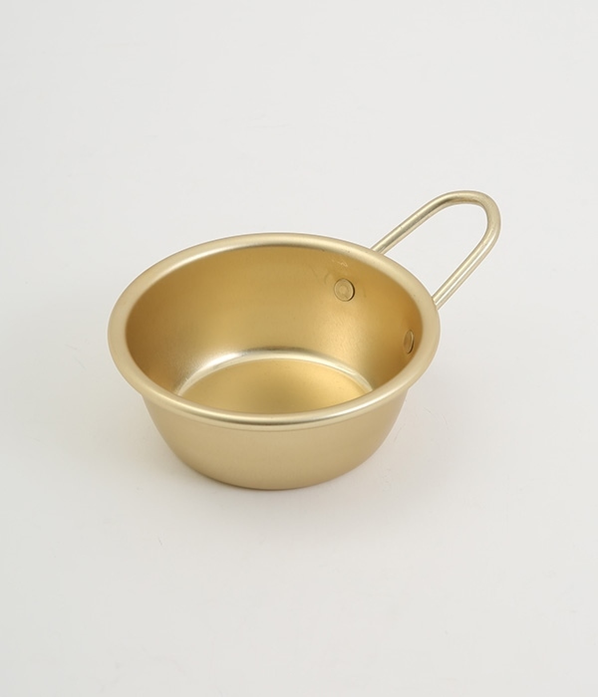 アルマイト手付マッコリカップ　11cm(ゴールド-ONESIZE)
