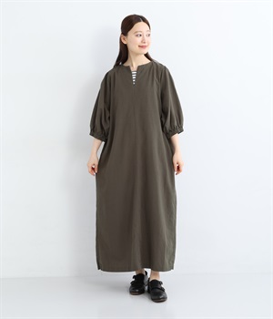 ドルマンスキッパーワンピース(チャコール-ONESIZE)