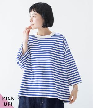 1枚で着映えるワイドプルオーバー