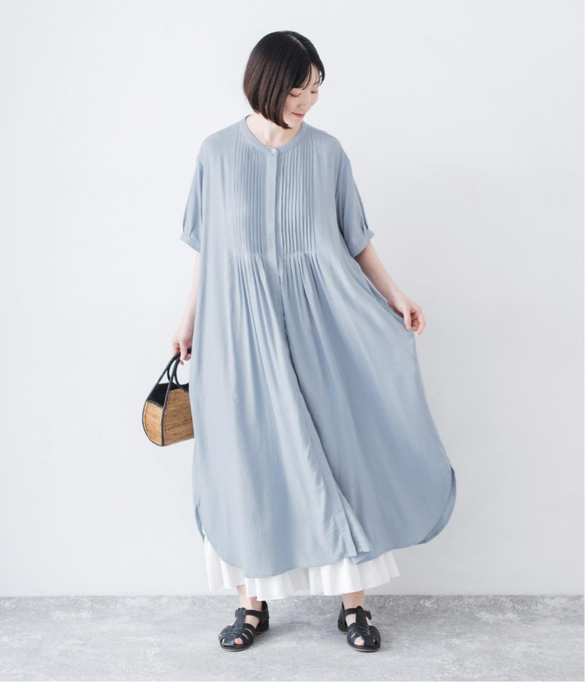 ピンタックワンピース｜&yarn（アンドヤーン）の商品詳細