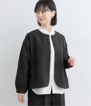 ＴＲツイル バックギャザージャケット(ブラック-F)