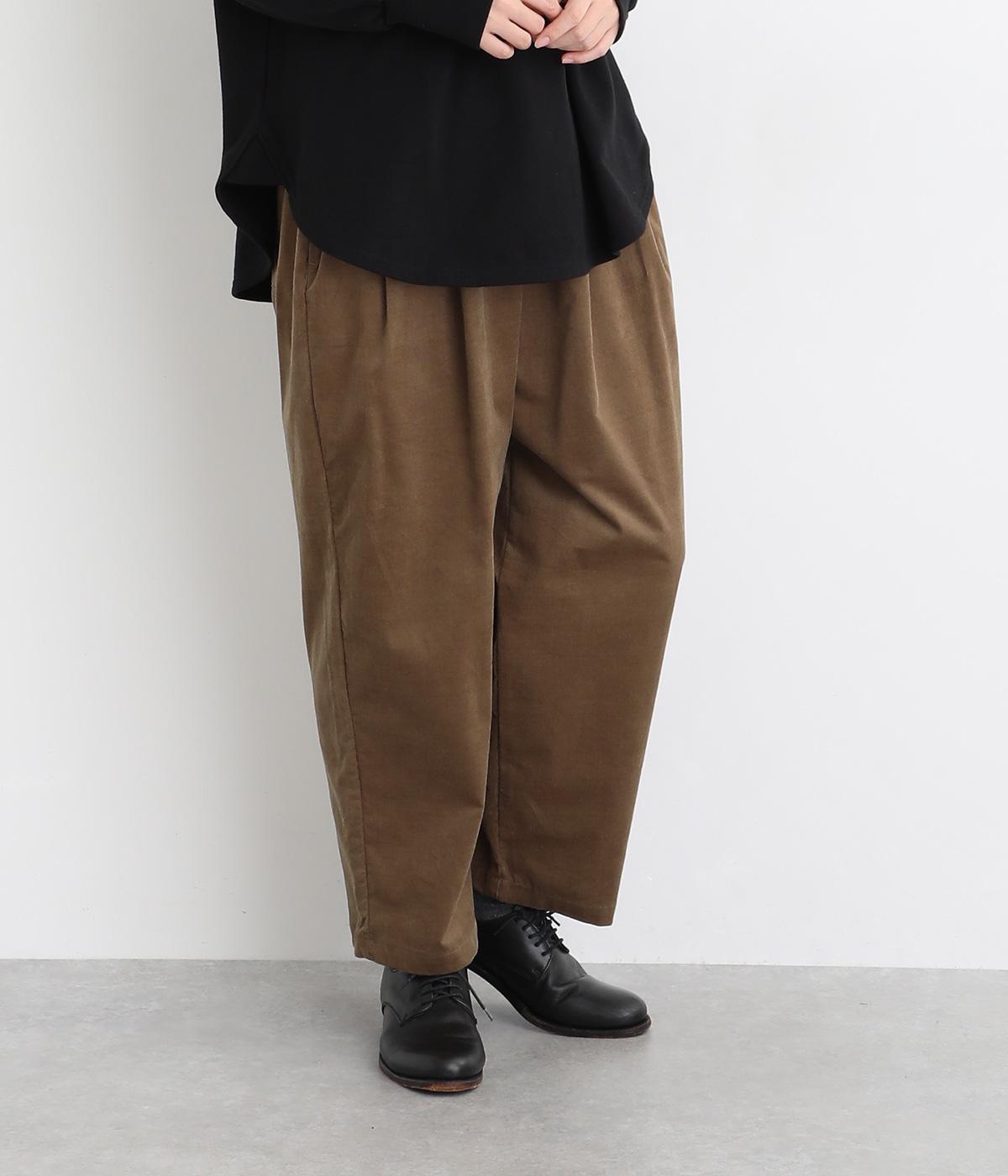 シャツコールデイリーパンツ(ブラウン-ONESIZE)