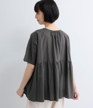 ソフトローン　ピンタックプルオーバー