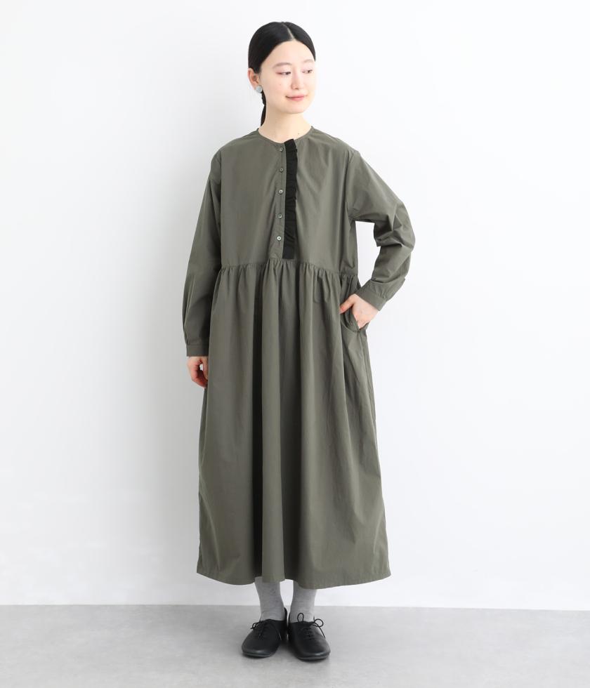 タイプライターフリルワンピース