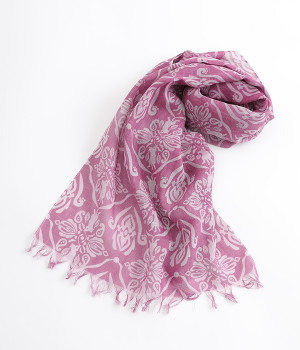 絹屋×aoneco　シルク混ストール