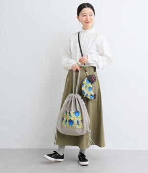 ネコテコ リュックトート(ブラック-F)