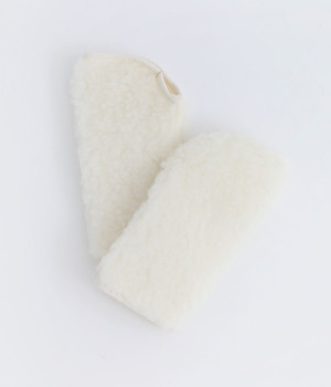 メリノウールアームカバー(ナチュラル-ONESIZE)