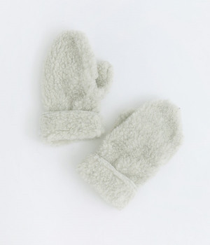 ウールミトン(ライトグレー-ONESIZE)