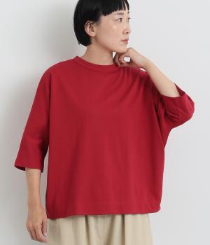 Cloche　USコットン5分袖Tシャツ(レッド-ONESIZE)