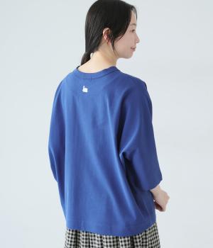 Cloche　USコットン5分袖Tシャツ(ターコイズ-F)