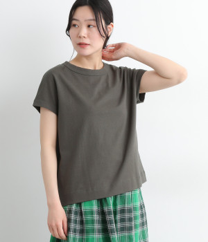 USコットンフレンチスリーブTシャツ